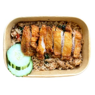 Crispy Chicken Fried Rice