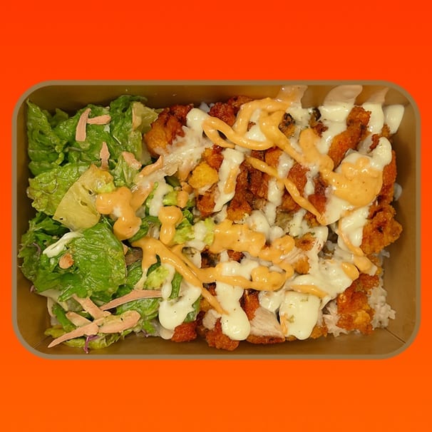 The Halal Rice Bowl.