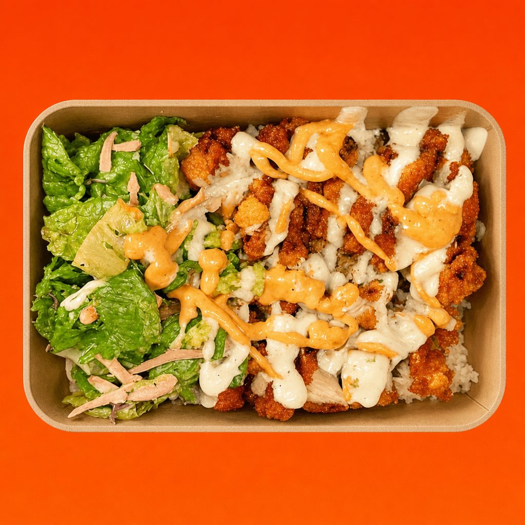 The Halal Rice Bowl.