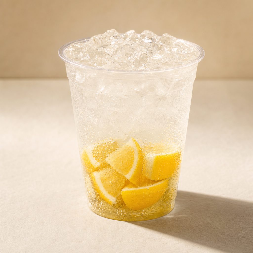 Fresh Smashed Lemonade.